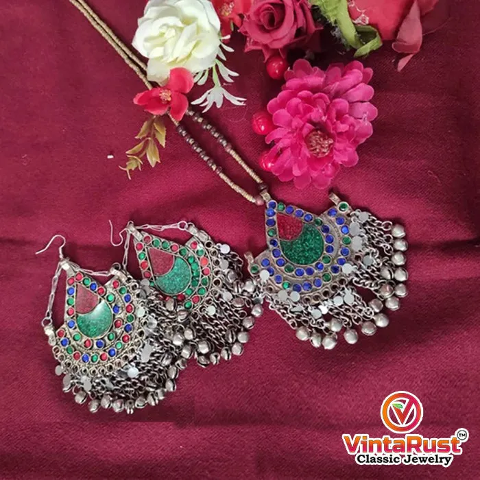 Tribal Kuchi Necklace With Jewellery Set