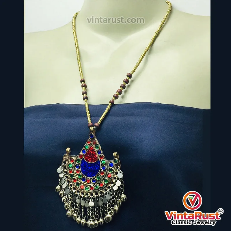 Tribal Kuchi Necklace With Jewellery Set