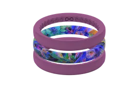 Twilight Blossom - Stackable Ring