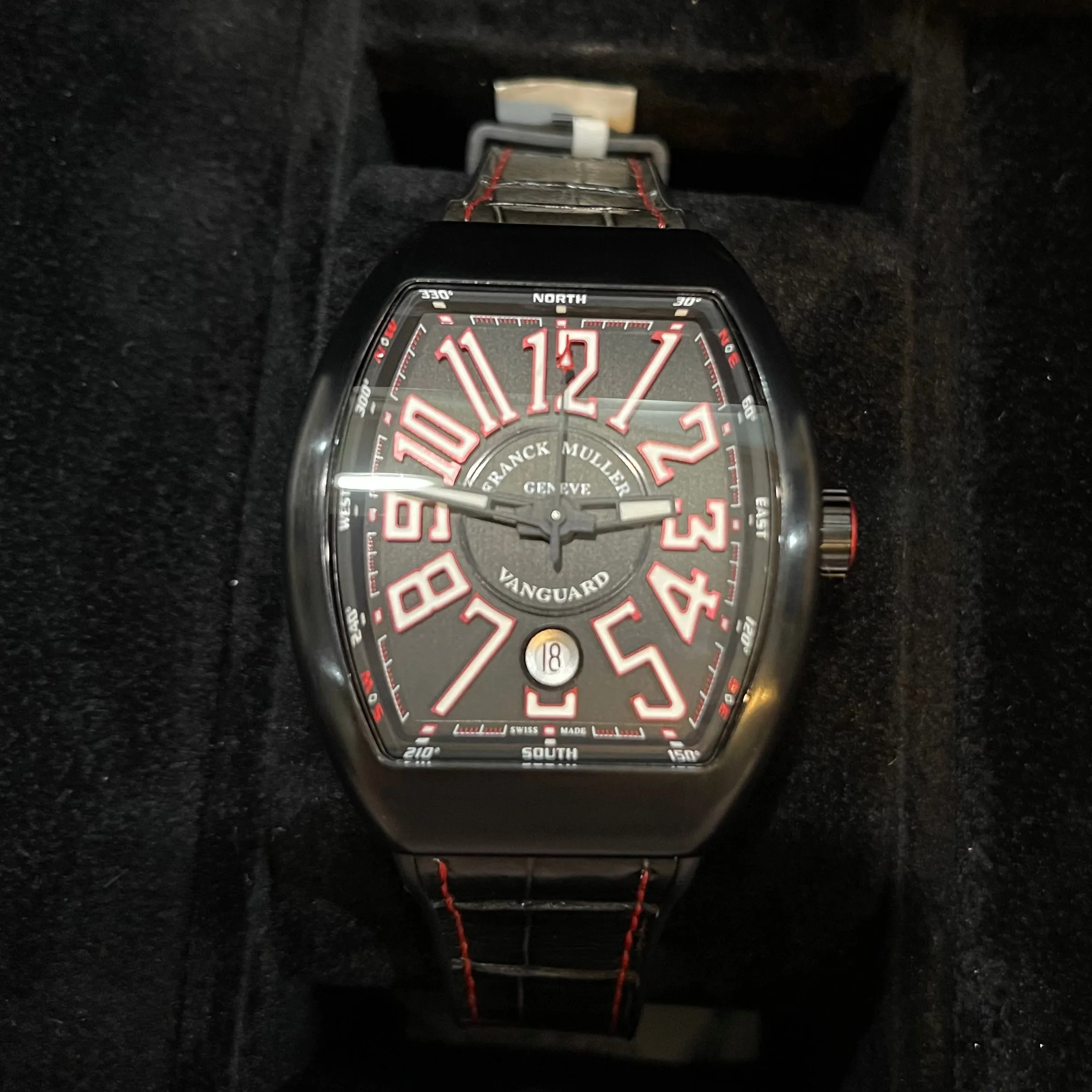 Vanguard V41 Titanium Black/Red