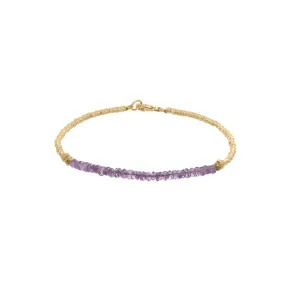 Vermeil Amethyst Bracelet