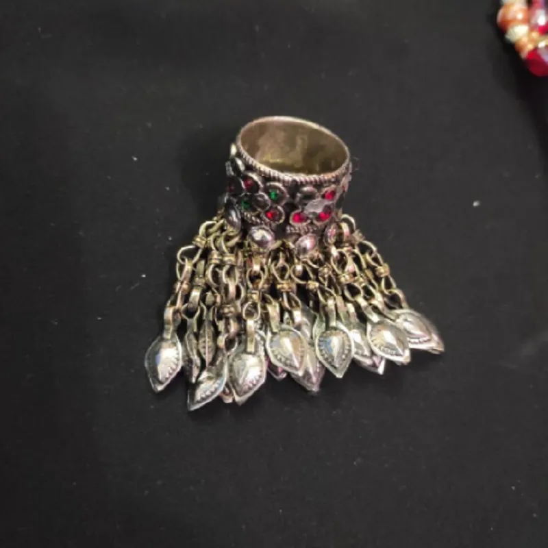 Vintage Kuchi Ring with Bells