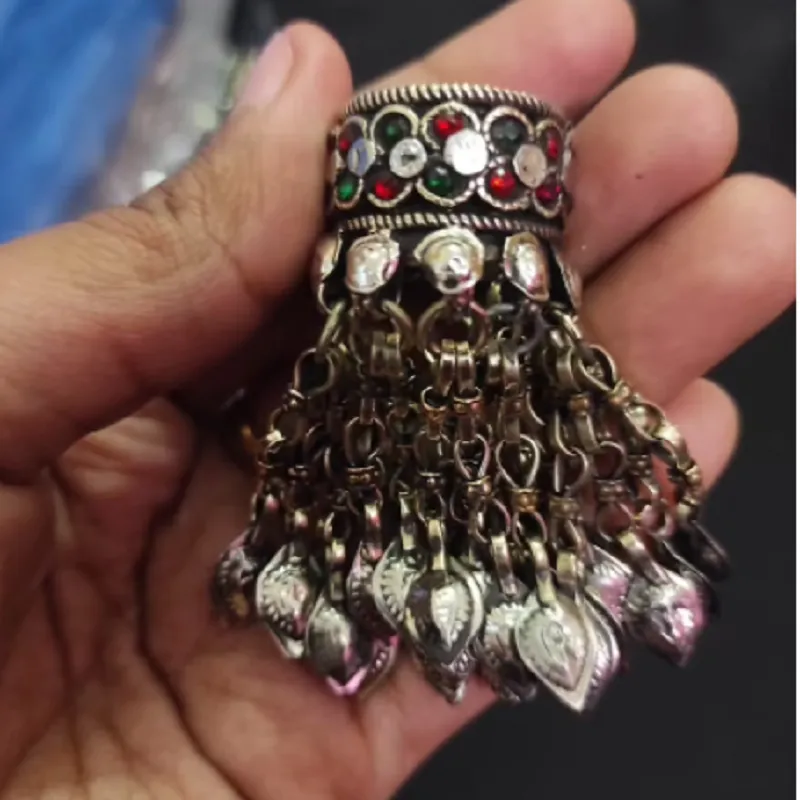 Vintage Kuchi Ring with Bells