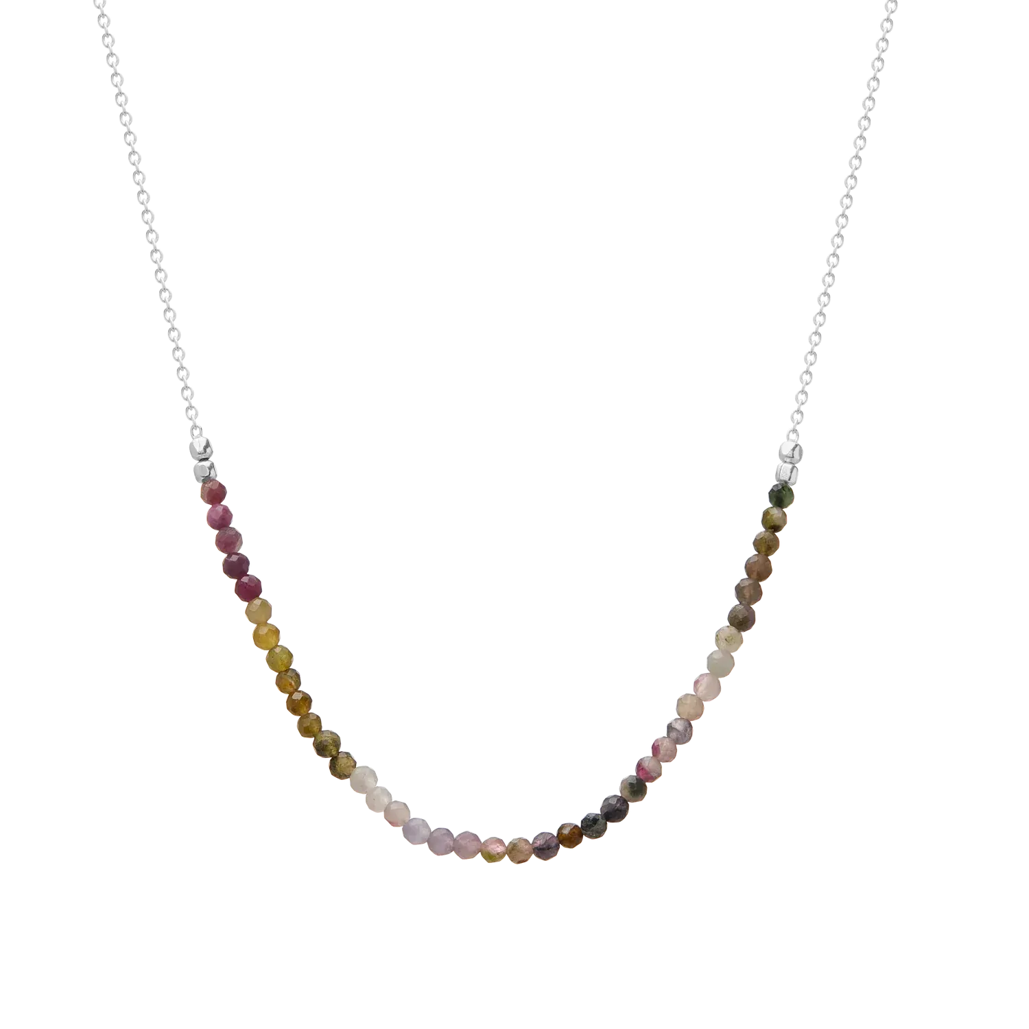 Wandering Soul Tourmaline Necklace | Sterling Silver