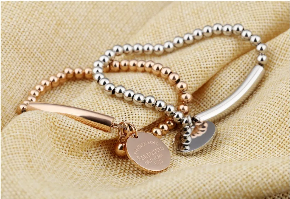 Women's Fashion Eternal Love Bangle Bracelet