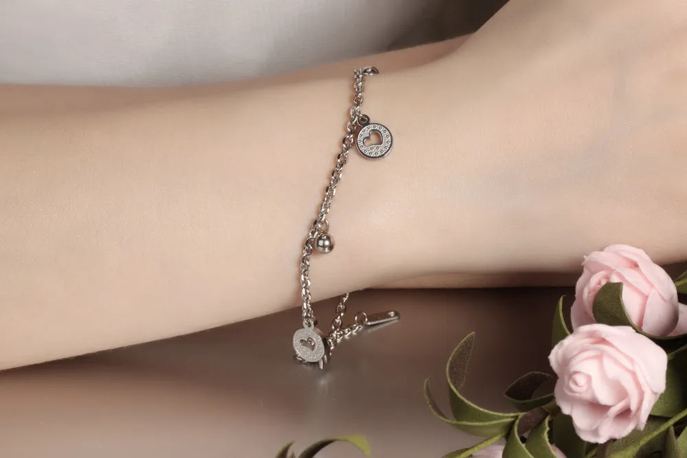 Women's Fashion Heart Bracelet